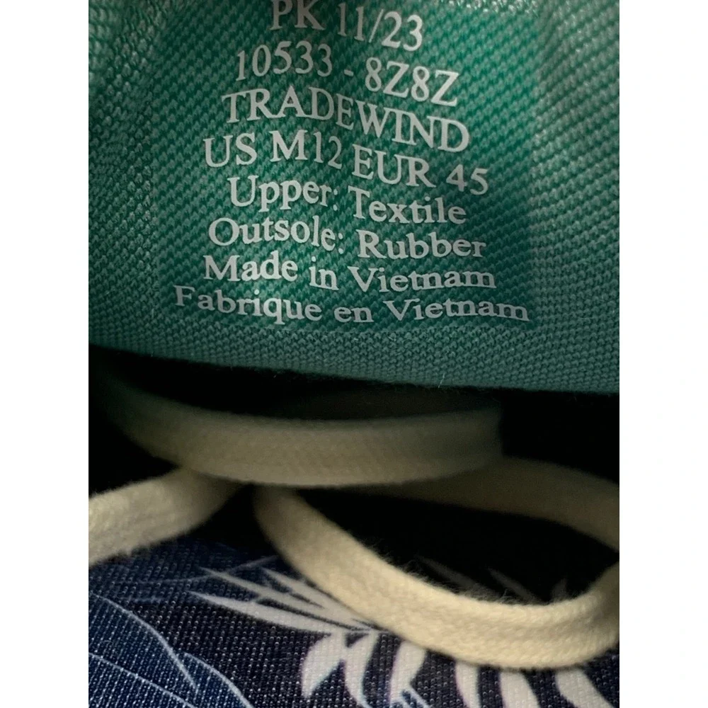 OluKai Tradewind Green Canvas Slip On Sneakers 10533-8Z8Z Men's Sz 12 NWT